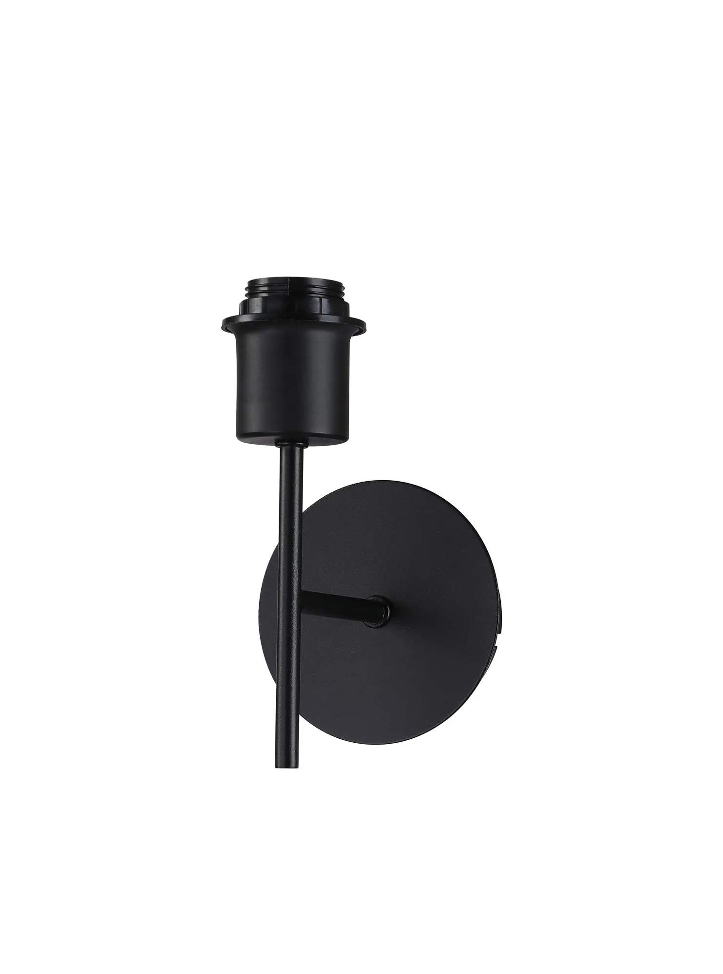 D0779  Carlton Wall Lamp 1 Light Satin Black